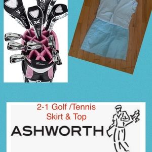 NEW Woman /Young Adult Ashworth Tennis/golf Set/condition